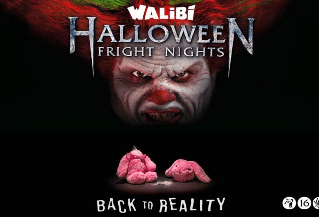 2 p walibi fright night, Twee personen, Ticket of Toegangskaart
