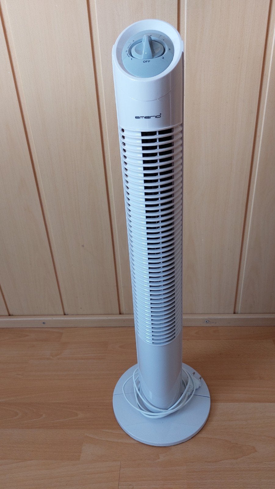 Emerio Torenventilator TFN-110154.1 - Wit, Witgoed en Apparatuur, Ventilatoren, Ophalen of Verzenden, Zo goed als nieuw, Torenventilator