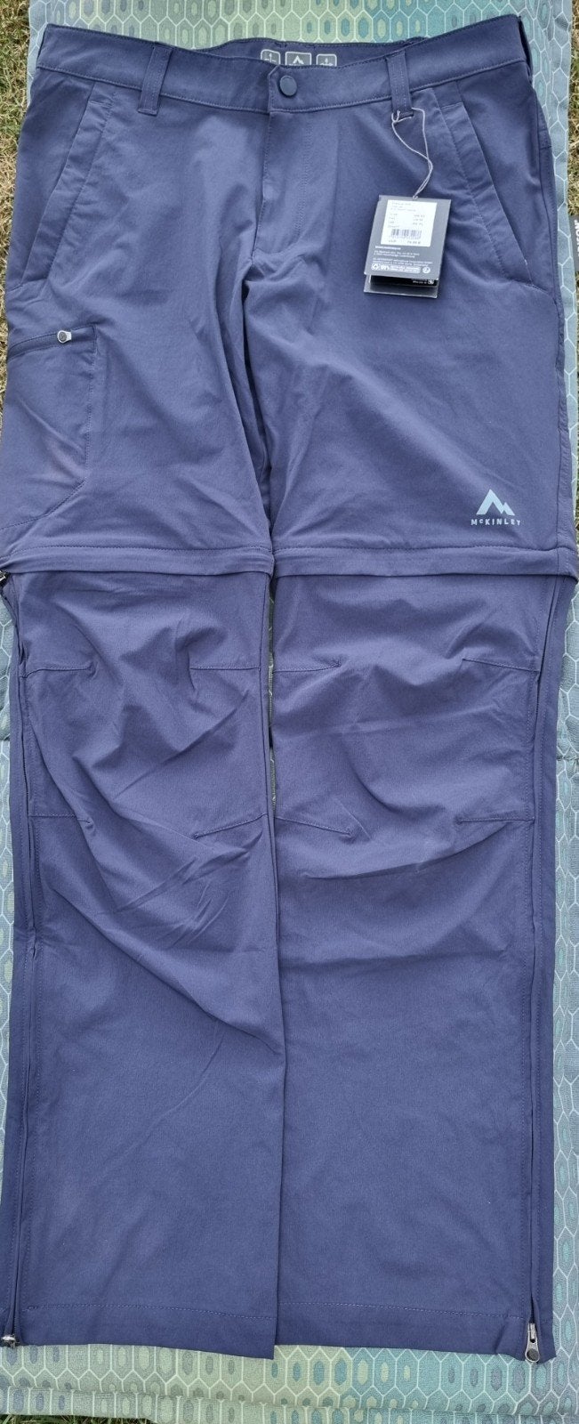 McKinley Outdoorbroek - Navy Dark - Maat 40, Ophalen of Verzenden, Nieuw, Blauw, Lang