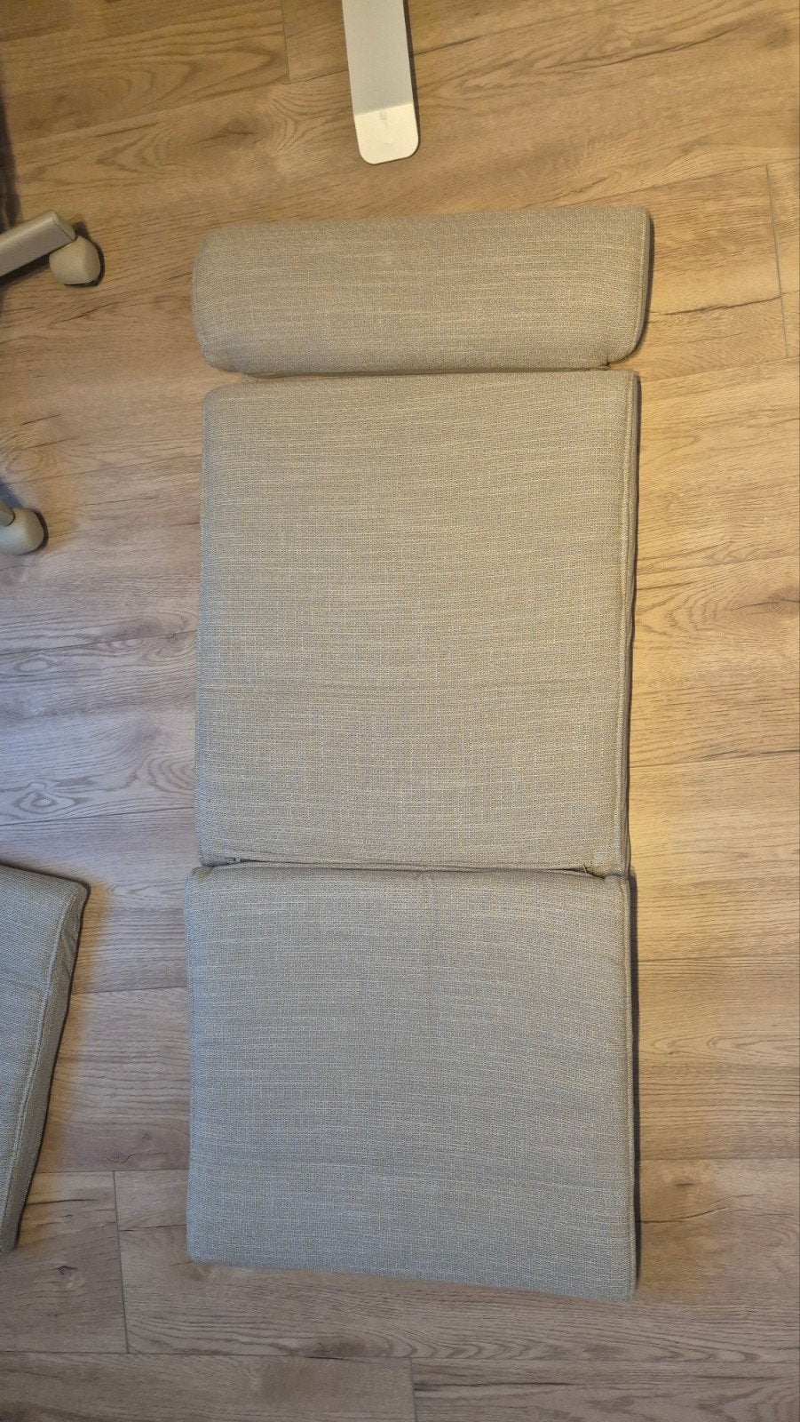 IKEA POÄNG Kussens voor Stoel en Voetenbank - Hillared Beige, Ophalen, Gebruikt, Beige, IKEA