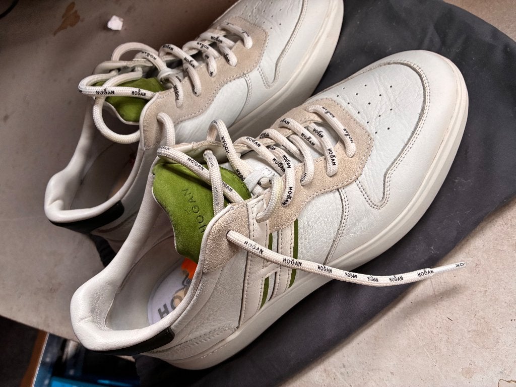 Hogan sneakers, Ophalen of Verzenden, Gedragen, Wit, Sneakers of Gympen