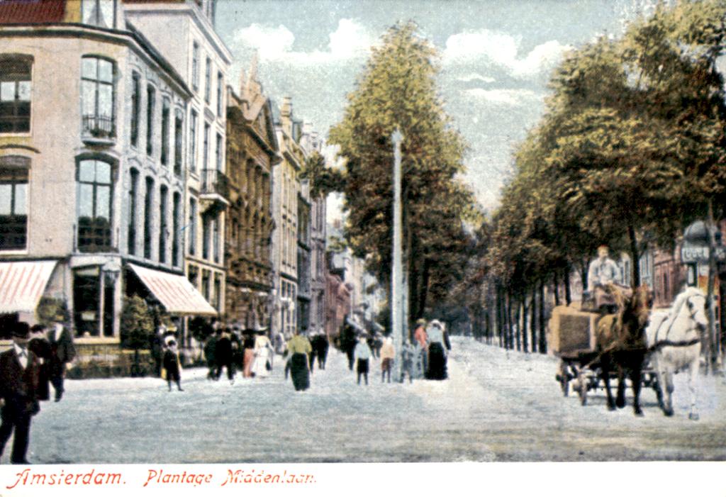 AMS plantagemiddenlaan, AMS 750 jaar, Verzenden, 1980 tot heden, Ongelopen, Noord-Holland