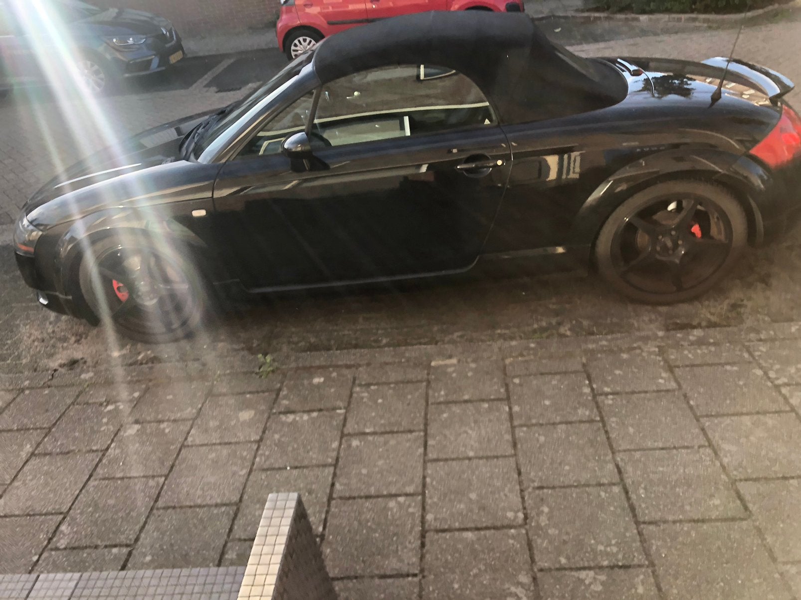 Audi TT 1.8 T Roadster 132KW 2000 Zwart, Auto's, Voorwielaandrijving, TT, 4 cilinders, Cabriolet