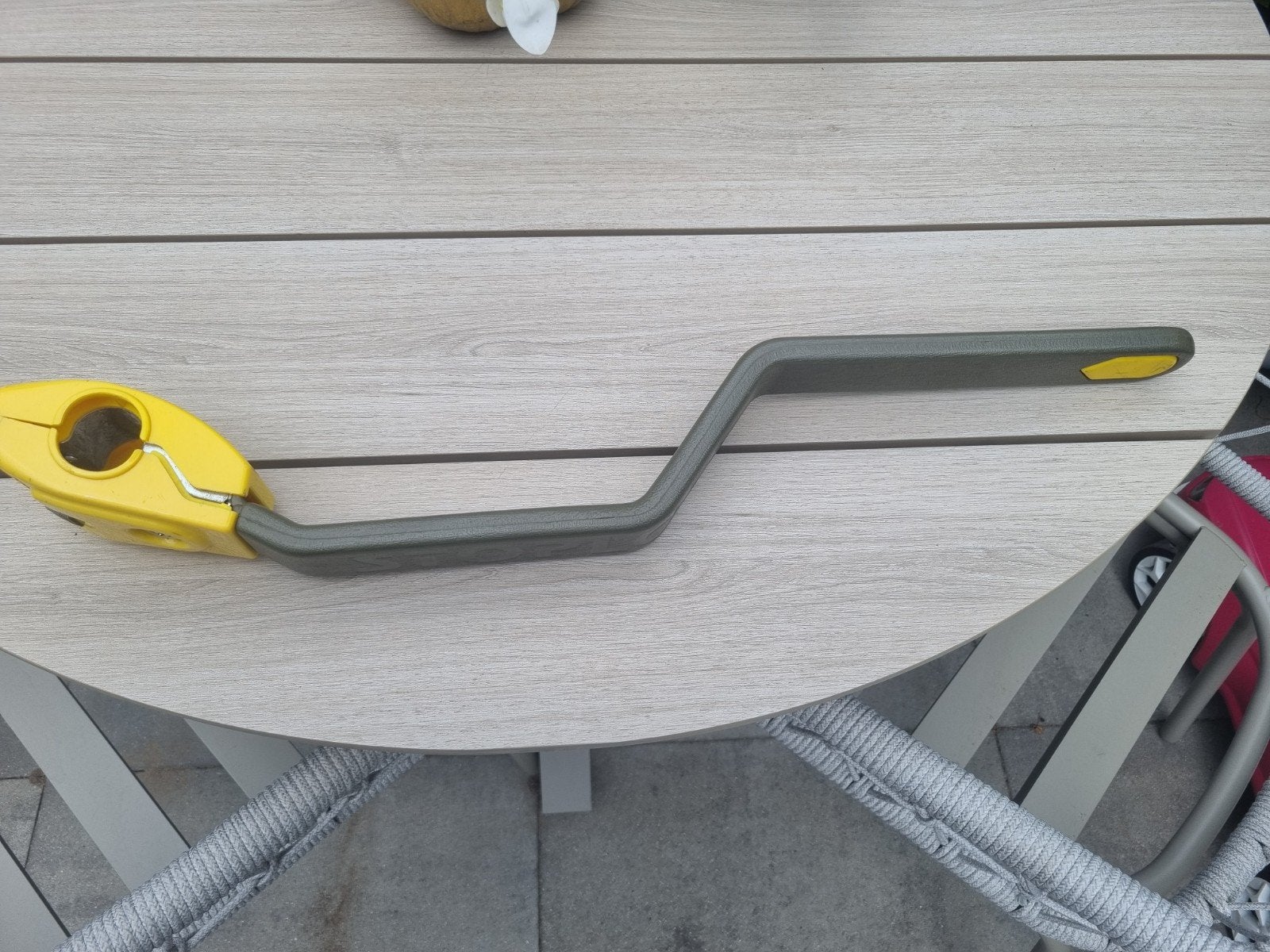 Stoplock stuurslot, Ophalen