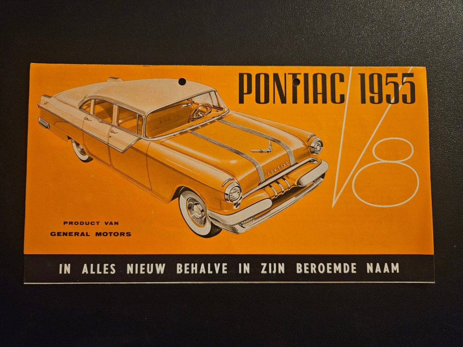 Brochure Pontiac 1955, Ophalen of Verzenden, Zo goed als nieuw, Overige merken