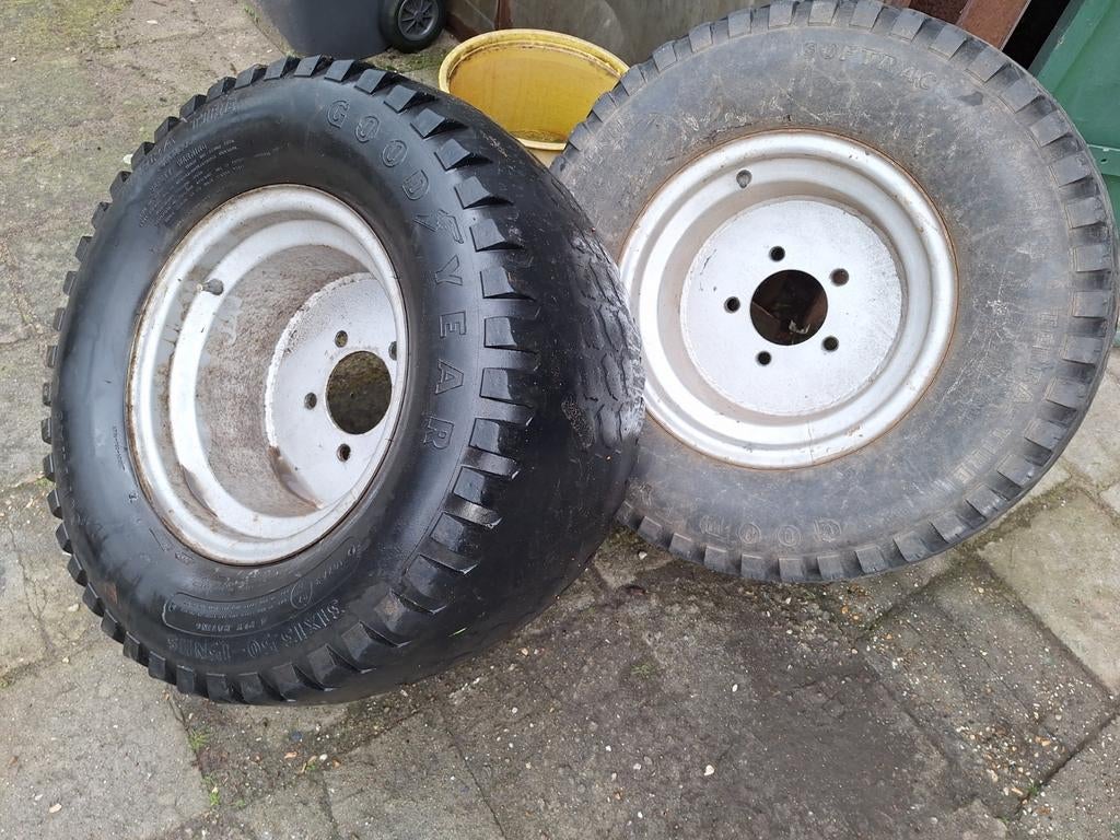 Velgen voorwielen Deutz, Ophalen