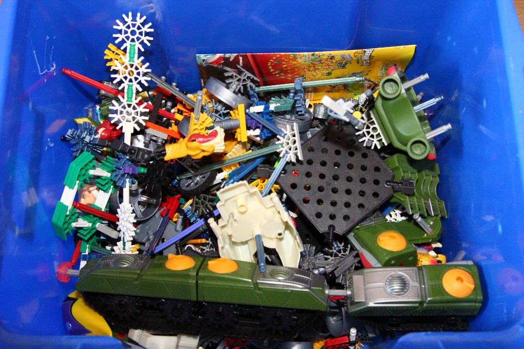 k'nex partij, vooral vintage / oud, zie foto`s, Ophalen of Verzenden, Zo goed als nieuw, K'nex