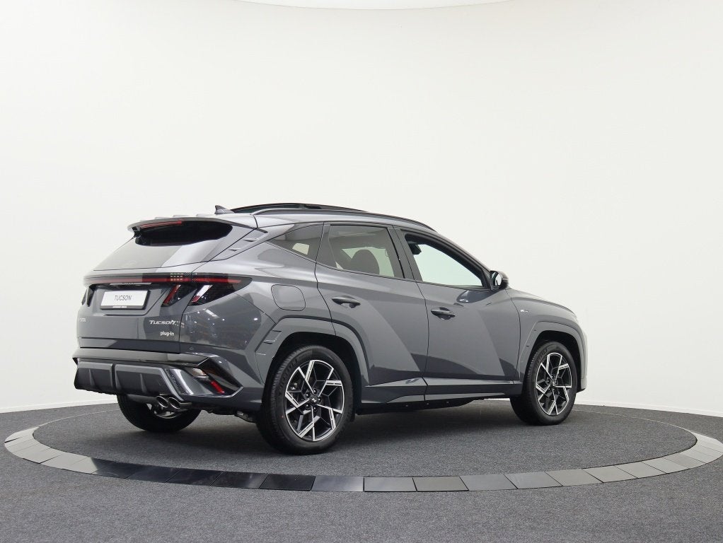Hyundai Tucson 1.6 T-GDI PHEV N Line Business Sky | Navigati, Auto's, Gebruikt, 4 cilinders, Bedrijf, Hybride Elektrisch/Benzine