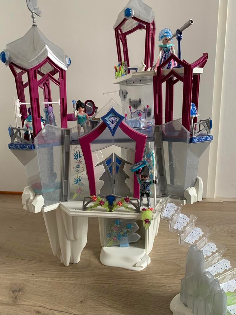Playmobil ijskasteel, Ophalen, Zo goed als nieuw