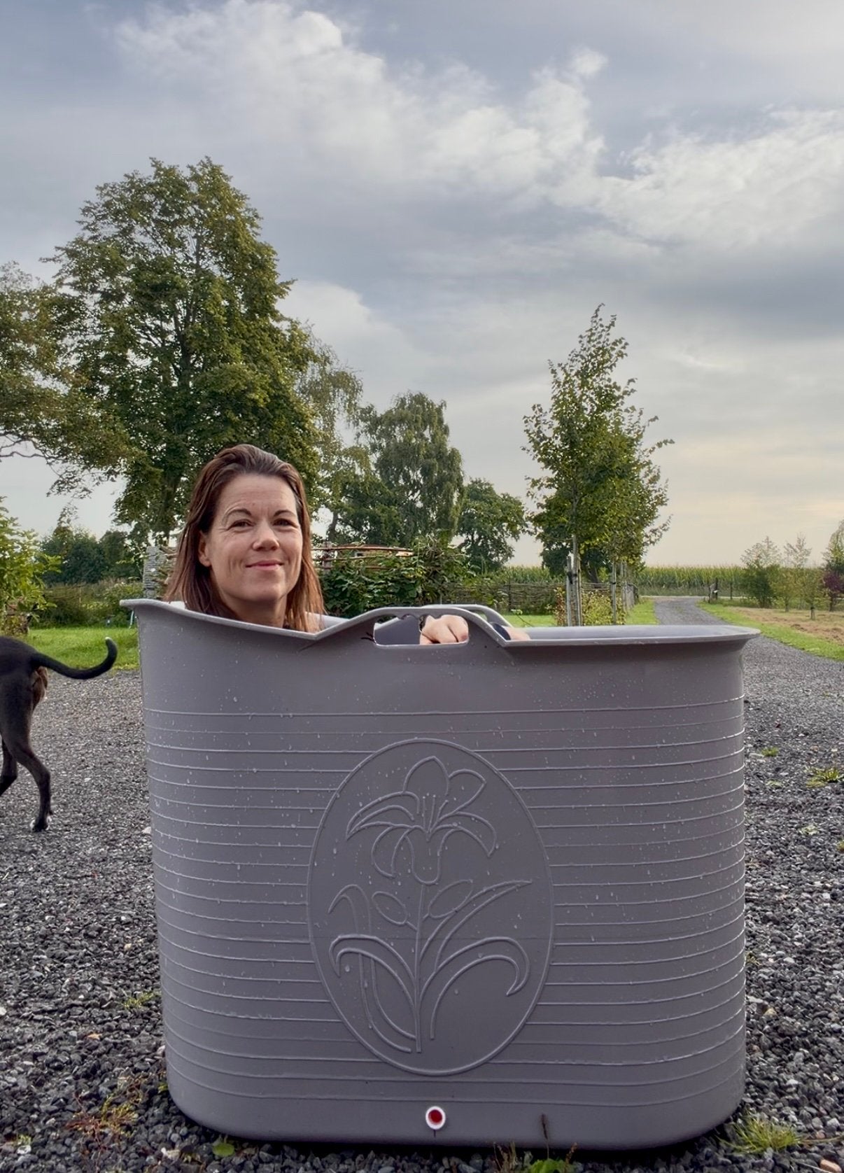 Betaalbaar en hanteerbaar ijsbad, Ophalen, Zo goed als nieuw