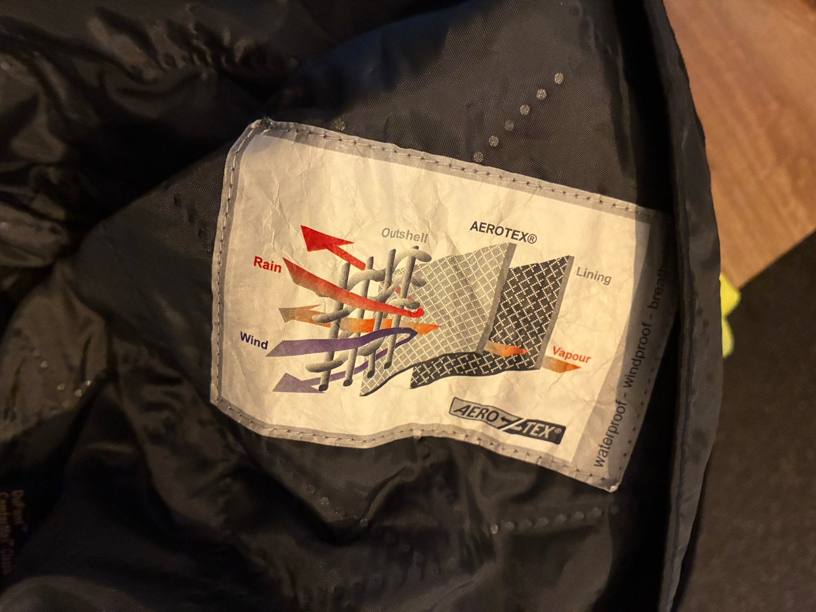 Mooie Difi motorjas met Aerotex membraan, Ophalen, Tweedehands, Heren, Jas | textiel
