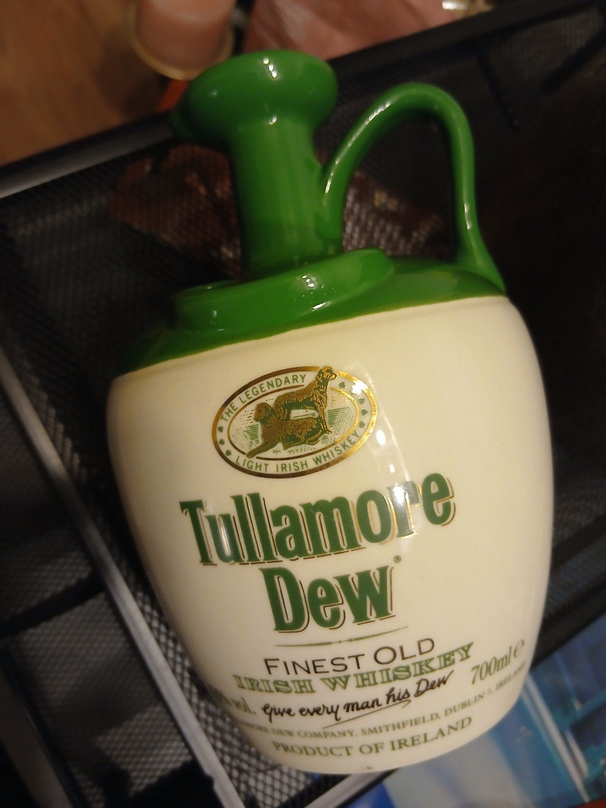Tullamore Dew Finest Old Irish Whiskey kruik, Ophalen of Verzenden, Zo goed als nieuw