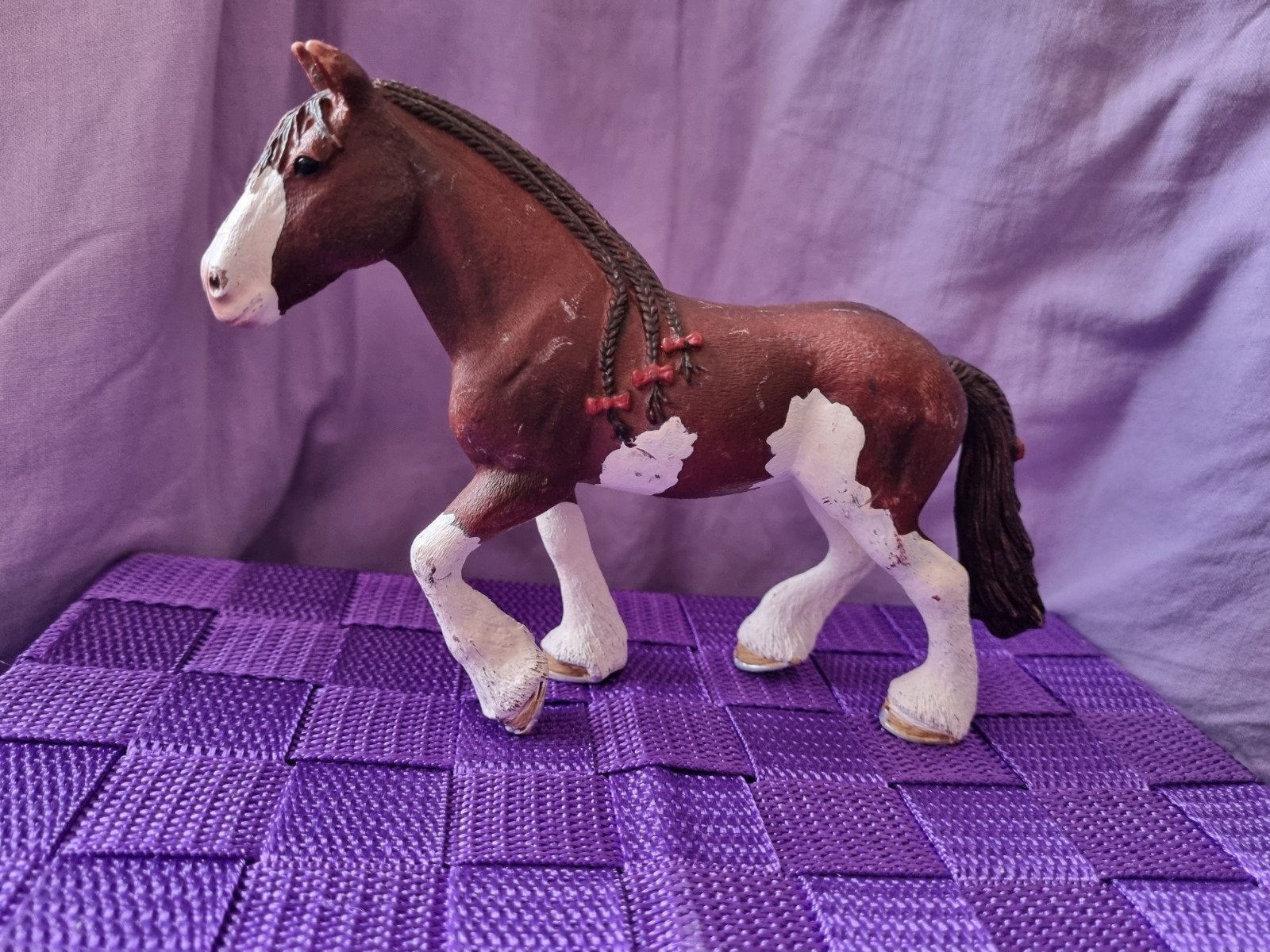 Schleich paard nr 4, Ophalen of Verzenden, Paard, Beeldje of Figuurtje