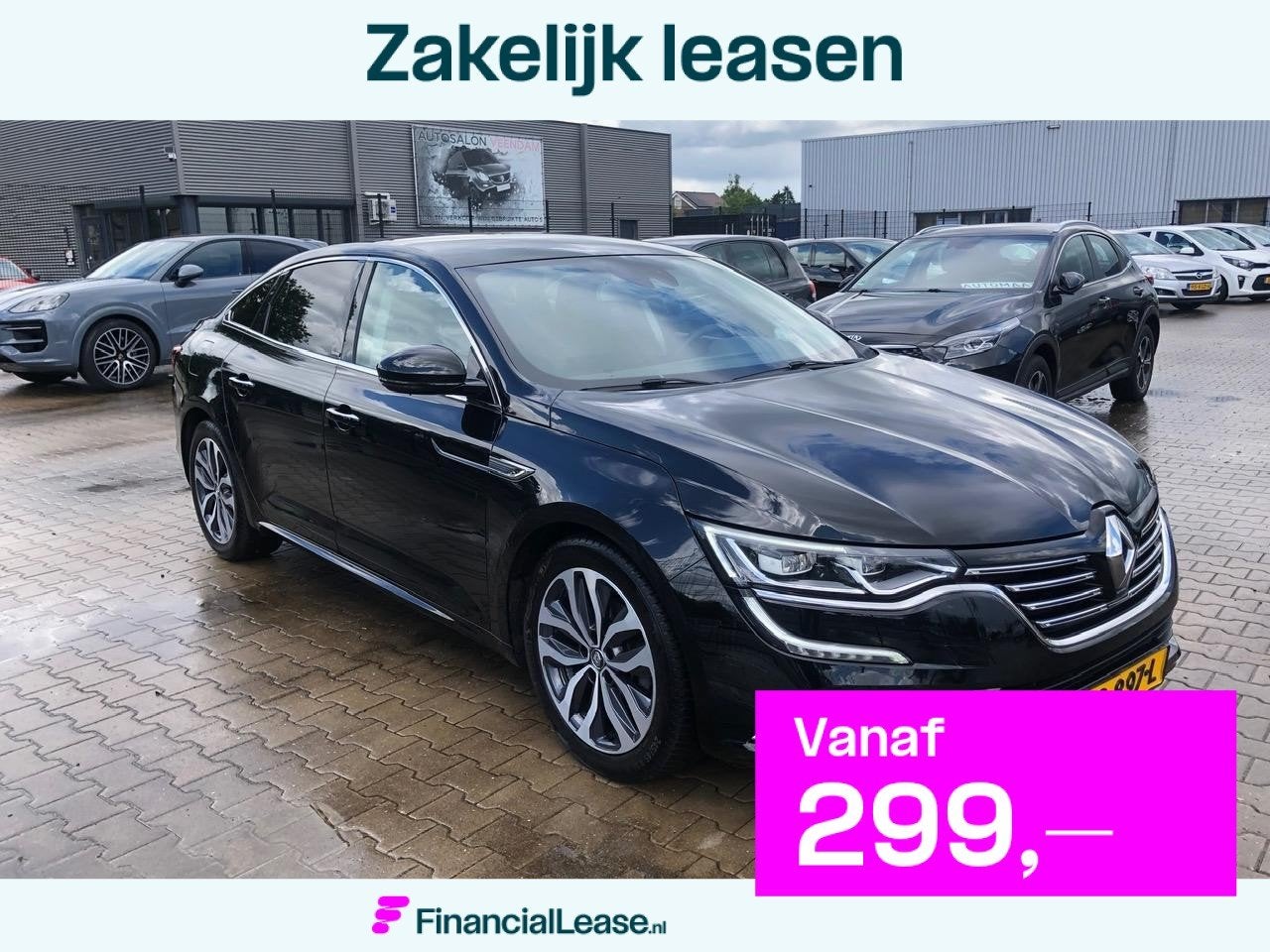 Renault Talisman 1.6 TCe AUTMAAT NAVI AIRCO CRUISE NL AUTO, Gebruikt, 4 cilinders, 150 pk, Leder en Stof