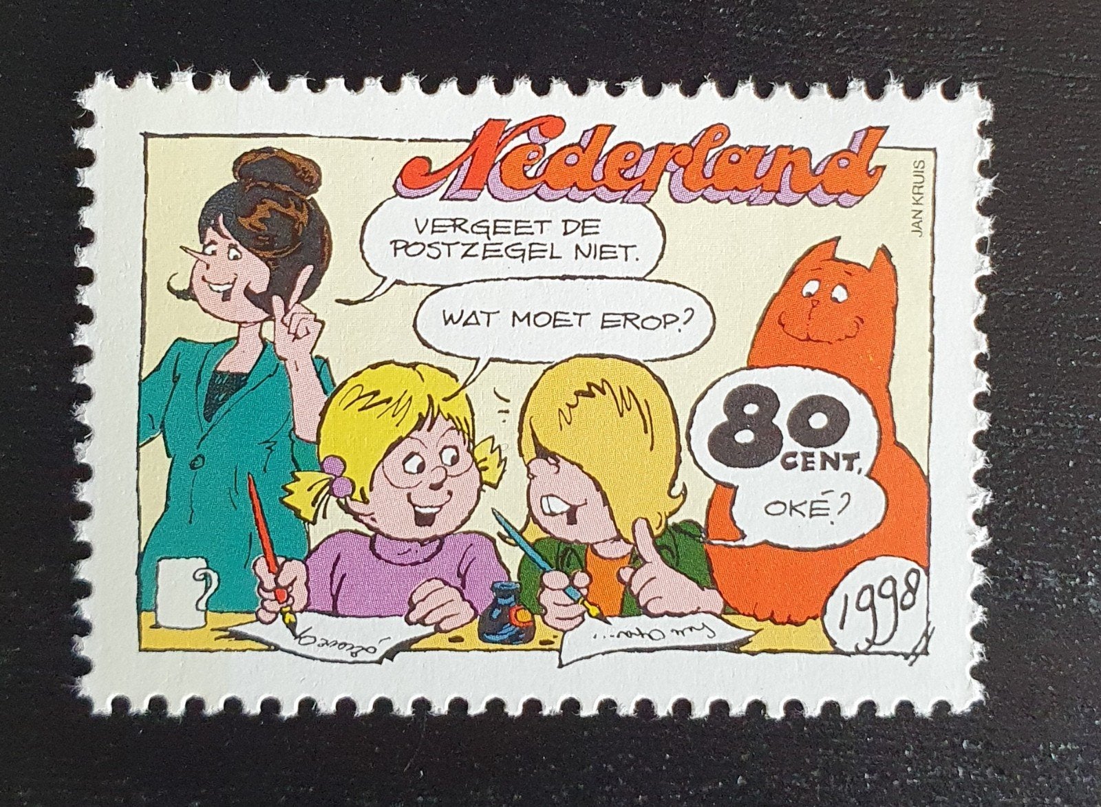 Nederland 1998 Strip Jan Jans en de kinderen NVPH 1783 pf, Postzegels en Munten, Verzenden, Na 1940, Postfris