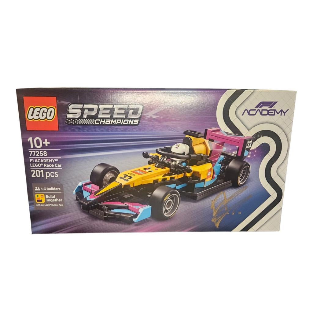Lego 77258 f1 lego race car met Esmee Kosterman handtekening, Ophalen of Verzenden, Nieuw, Complete set, Lego