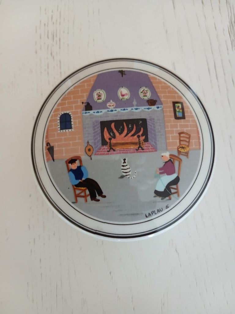 Snuisterijdoosje Design Naif van Villeroy & Boch jaren 70/80, Ophalen of Verzenden