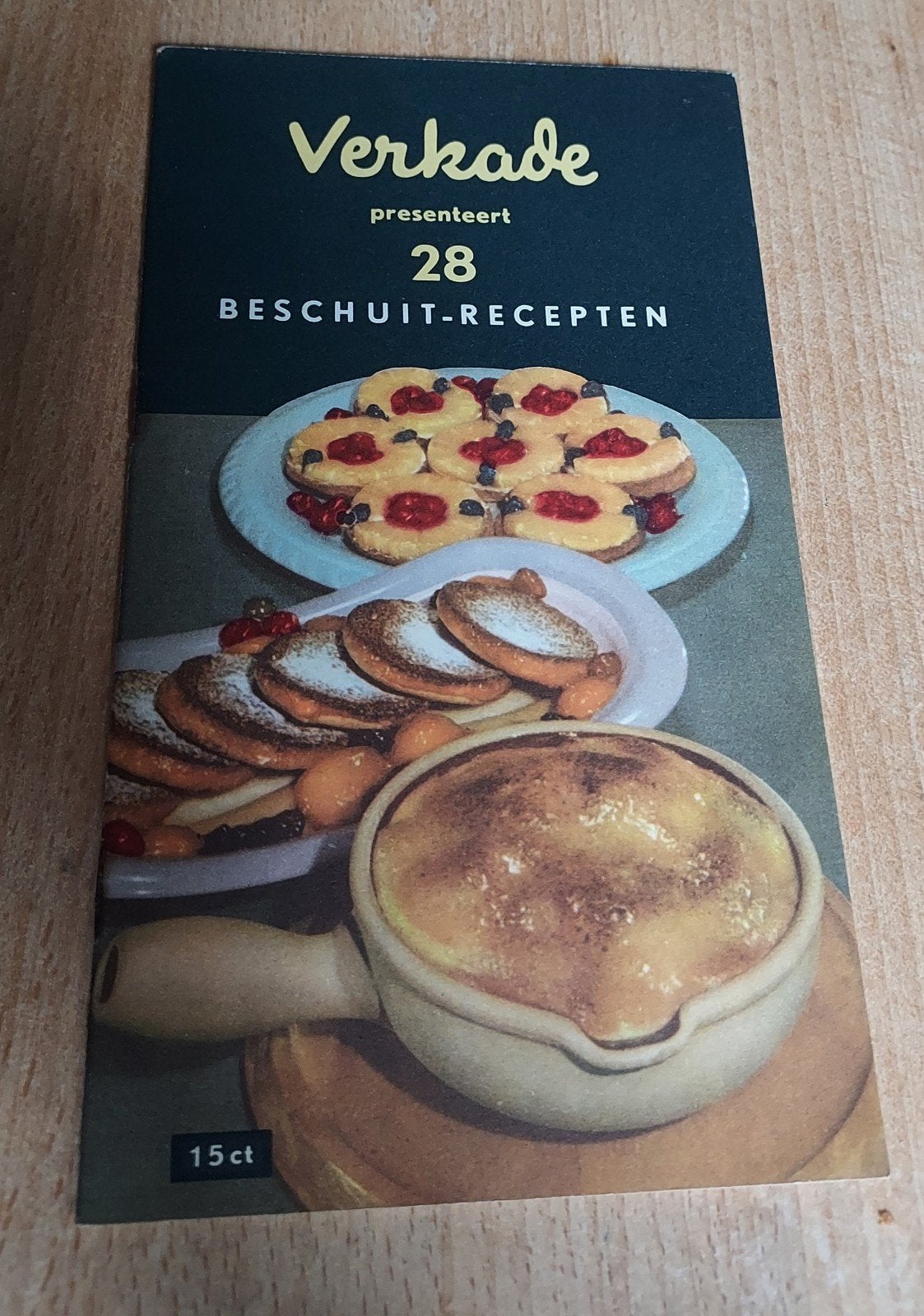 Verkade Receptenboekje „28 Beschuit-Recepten” (1953), Ophalen of Verzenden, Gebruikt, Overige typen