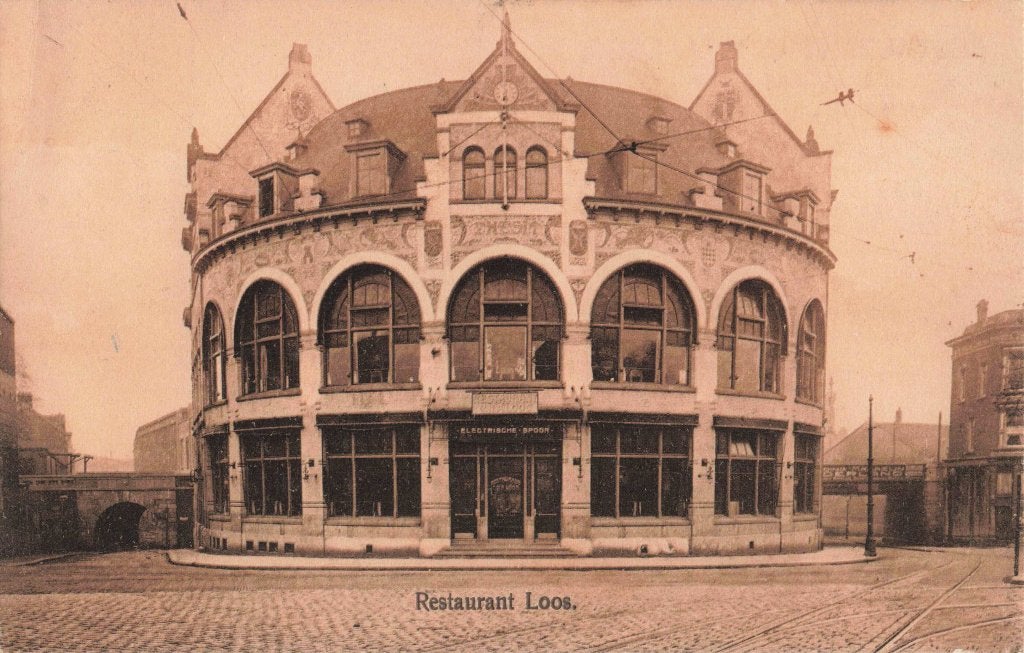 Rotterdam Restaurant Loos M8123, Ophalen, 1920 tot 1940, Ongelopen, Zuid-Holland