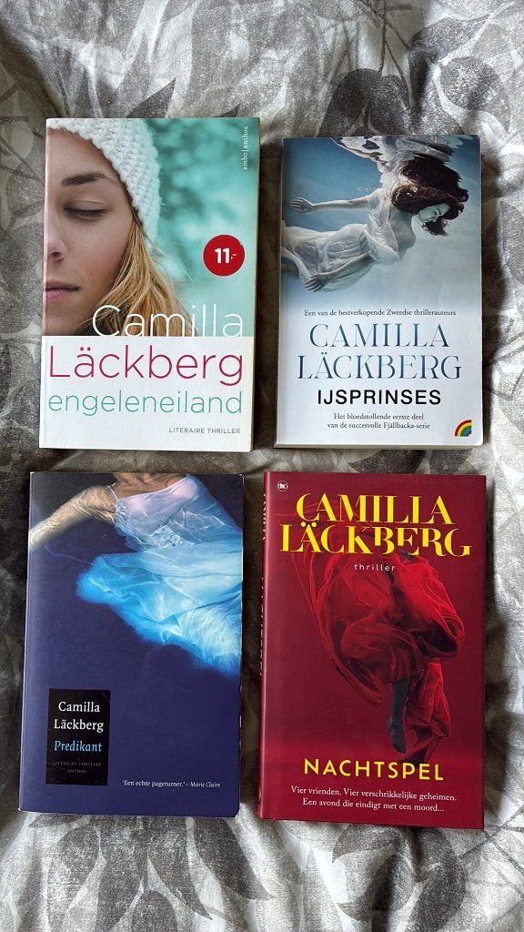 4x Camilla Lackberg, Ophalen of Verzenden, Zo goed als nieuw, Camilla Läckberg, Scandinavië