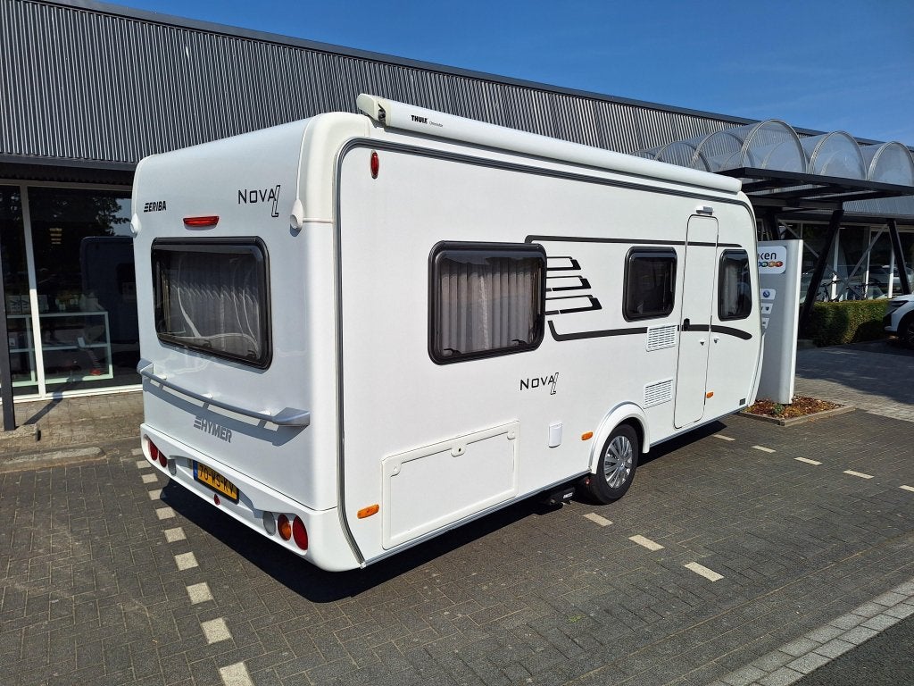 Eriba Nova Light 442 MOVER, VOORTENT EN LUIFEL, Caravans en Kamperen, Overige typen, Standaardzit, Bedrijf, Tot en met 3