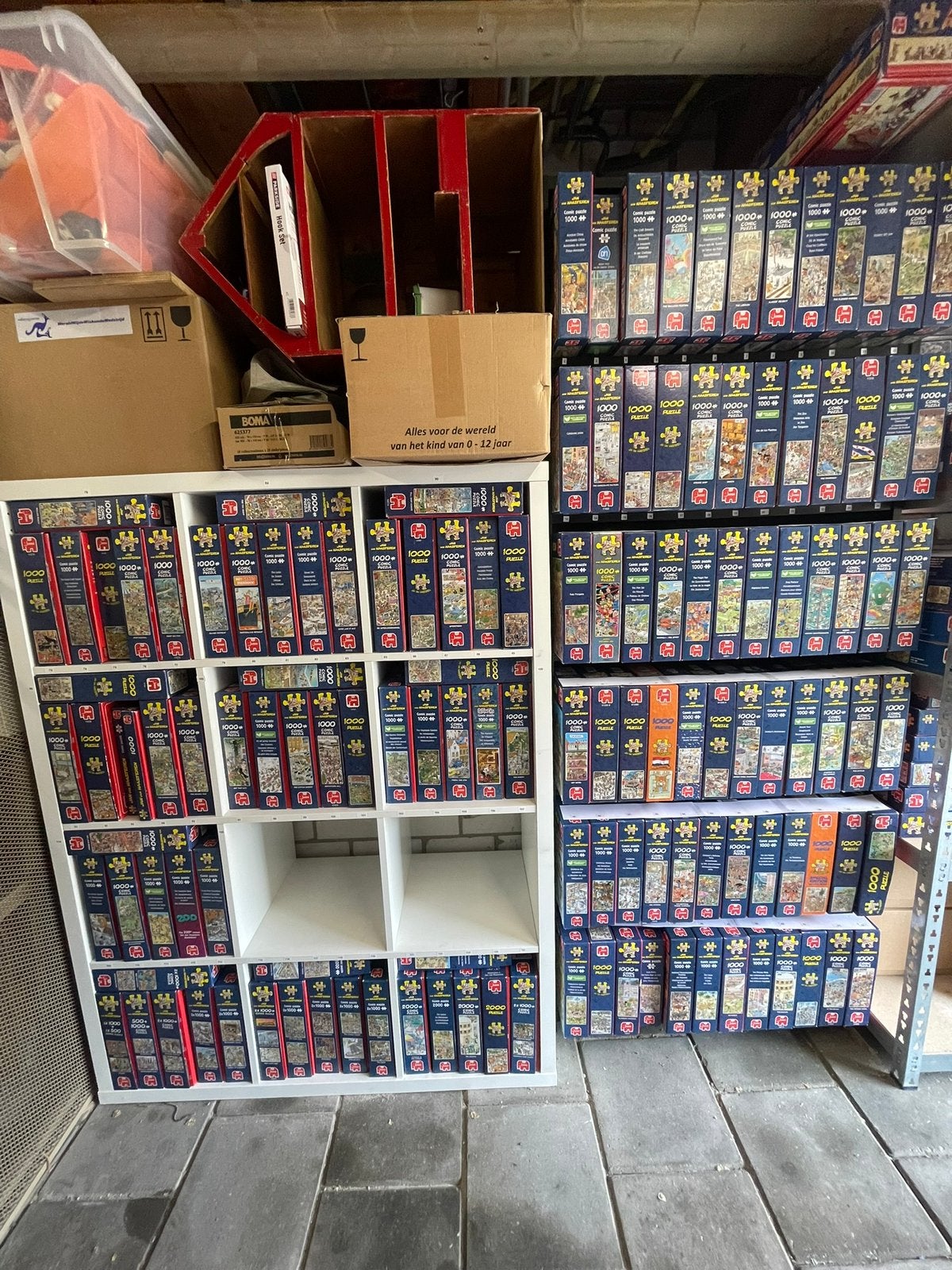 Puzzeltheek Alkmaar - meer dan 130 JvH puzzels, Hobby en Vrije tijd, Ophalen, 500 t/m 1500 stukjes
