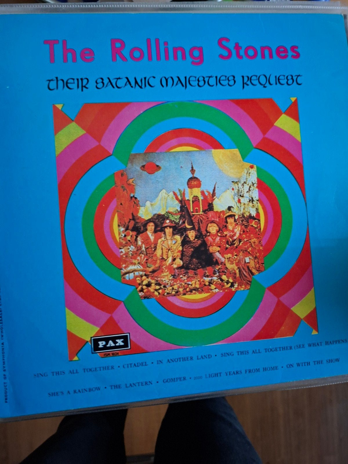 The Rolling Stones - Their Satanic Majesties Request LP 1968, LP, Rock, Gebruikt, Ophalen of Verzenden