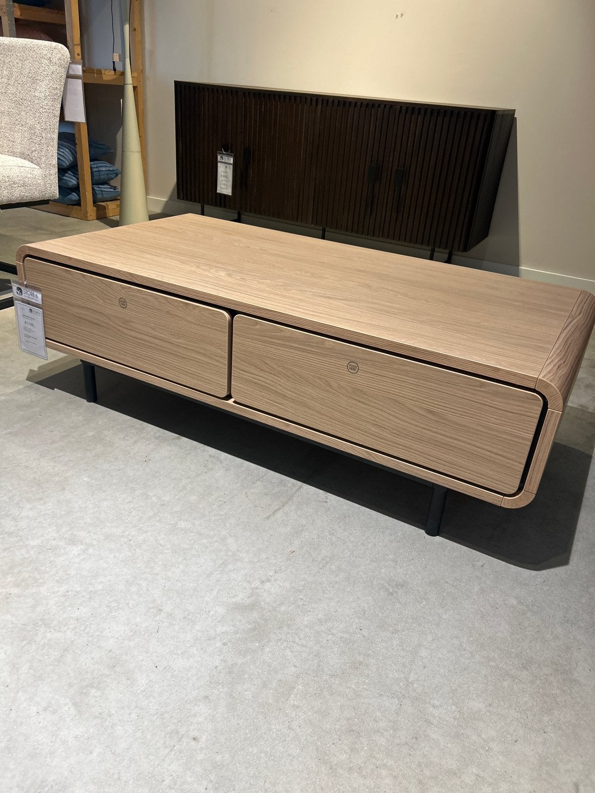 Salontafel Lamulux met 2 lades - Nieuw, Ophalen, Nieuw, Overige materialen