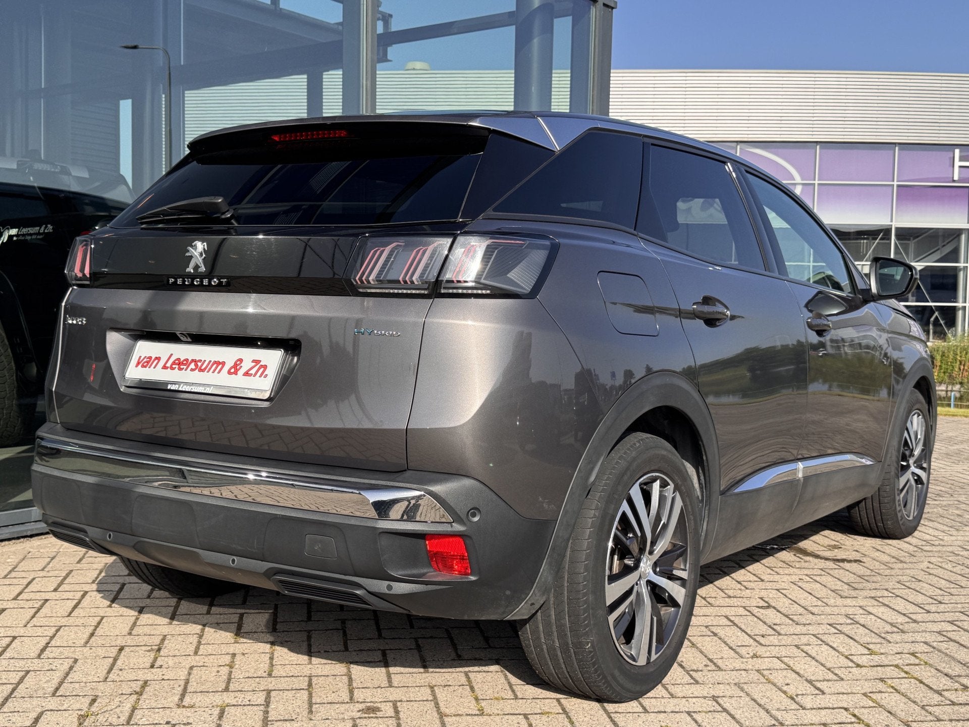 Peugeot 3008 1.6 HYbrid 225 Allure Pack | BTW auto | PHEV |, Auto's, Leder en Stof, Bedrijf, Hybride Elektrisch/Benzine, 71 km/l