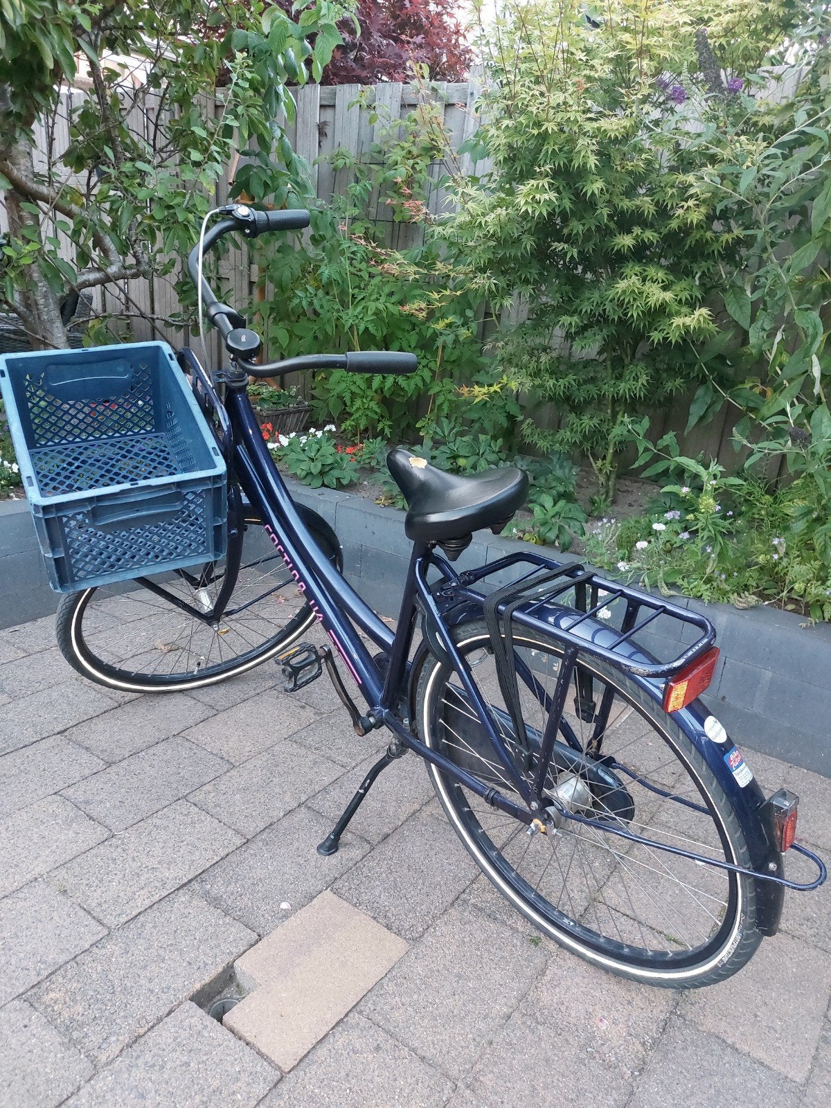 Cortina U4 Transportfiets Dames - 26 inch, Fietsen en Brommers, Fietsen | Dames | Damesfietsen, Terugtraprem, Gebruikt, Versnellingen