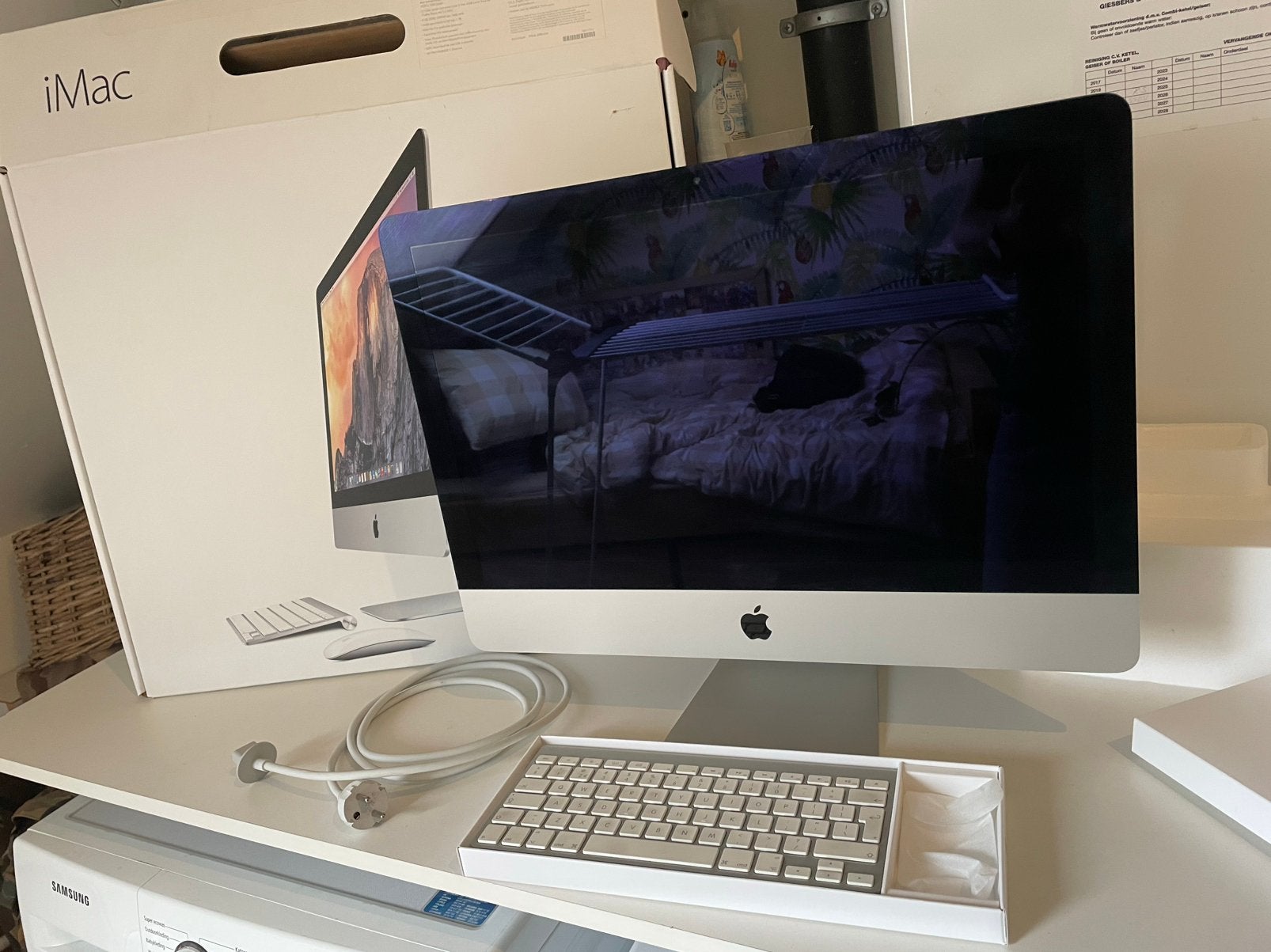 Apple iMac 21.5 inch (2013) - 8GB RAM, 1TB HDD, 2 tot 3 Ghz, IMac, Ophalen of Verzenden, Zo goed als nieuw