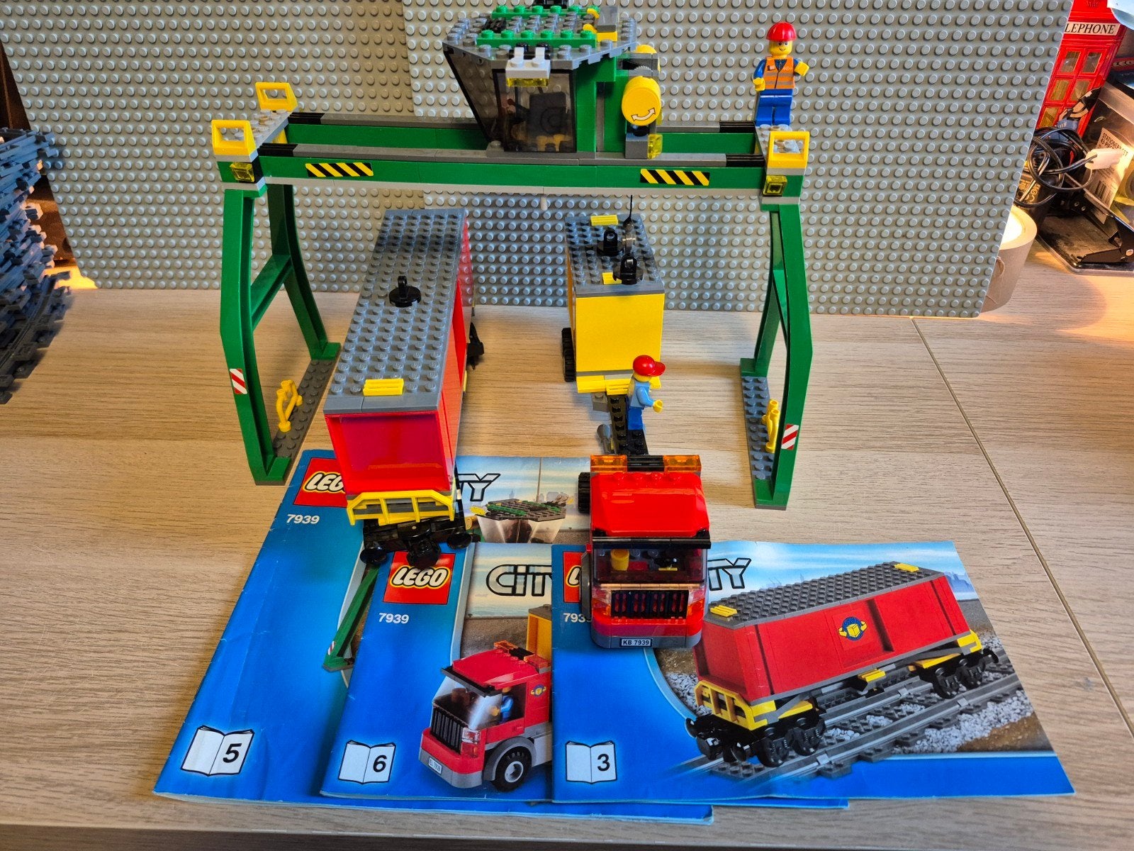 Lego City 7939 Vrachtterminal met treinwagon en vrachtauto, Ophalen of Verzenden