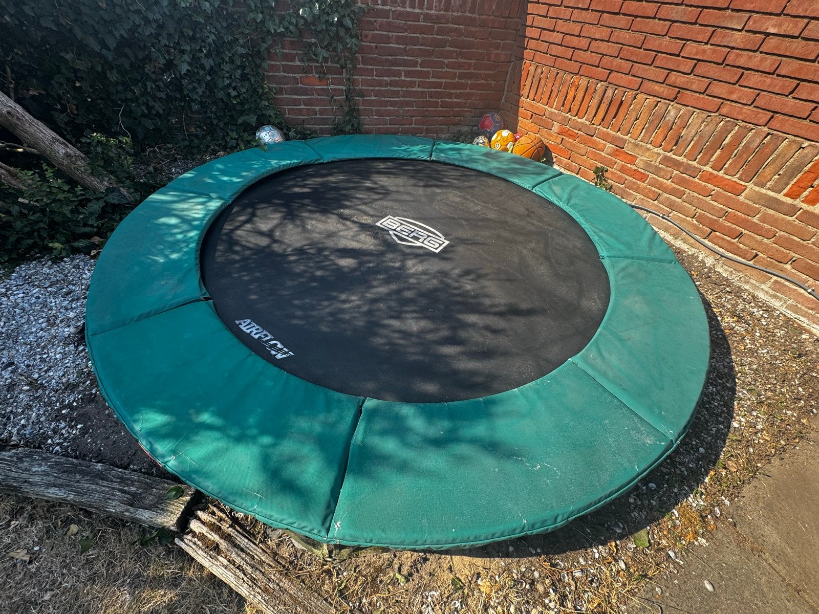 BERG Airflow 270 Trampoline - Inground, Kinderen en Baby's, Speelgoed | Buiten | Trampolines, Ophalen, Gebruikt