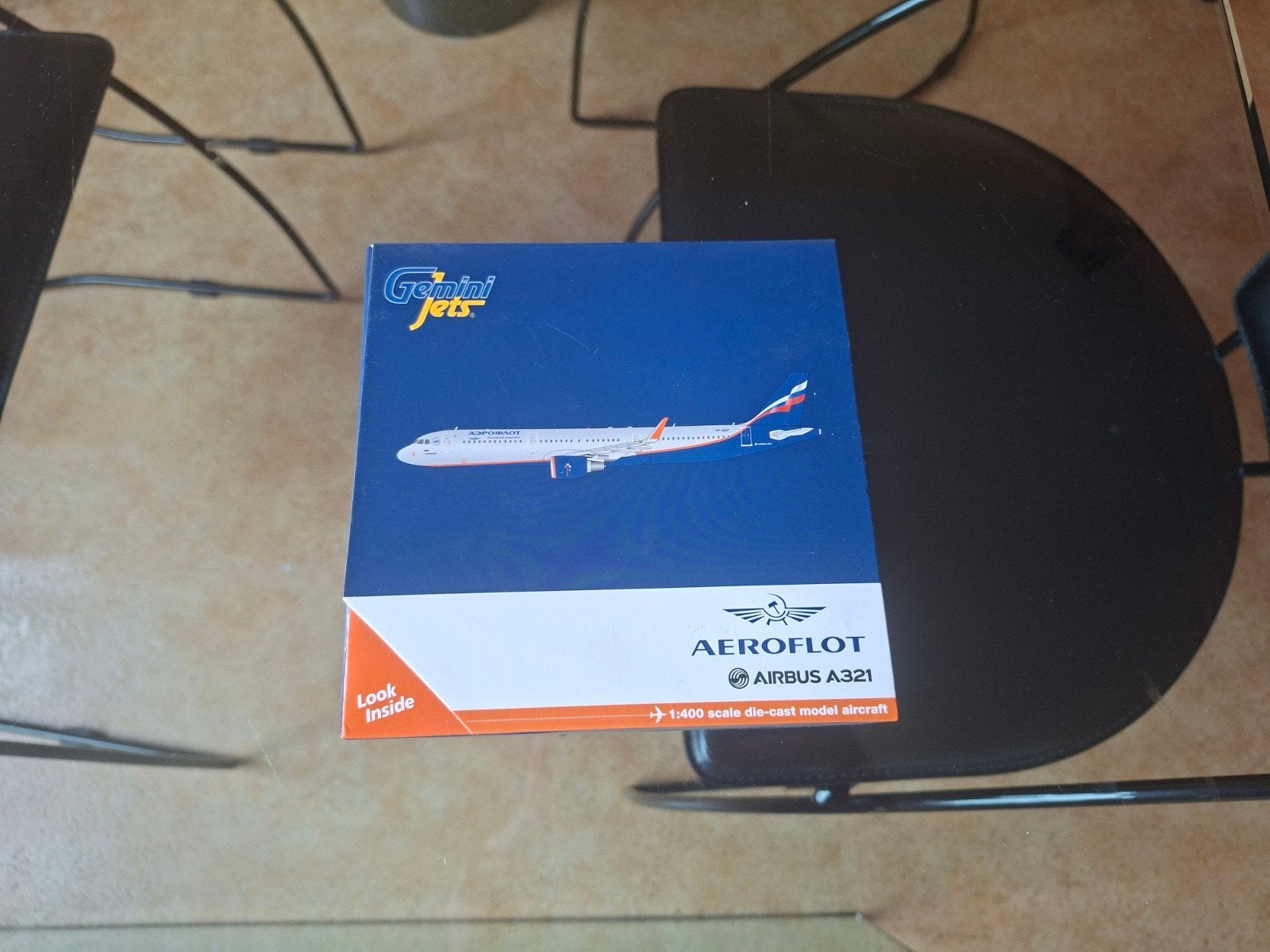 Geminijets 1/400 Airbus a321-200 Aeroflot, Ophalen of Verzenden, Schaalmodel
