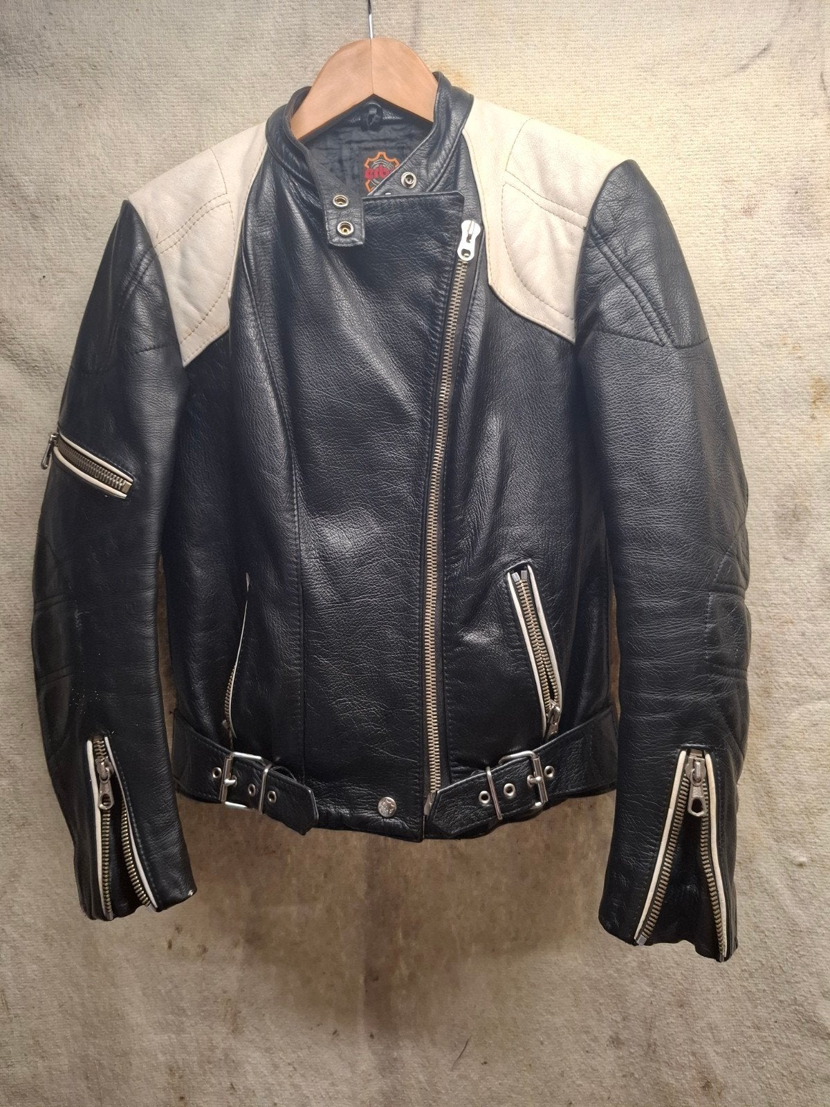 Bikerjack, maat 42, Ophalen of Verzenden, Tweedehands, Jas | leer