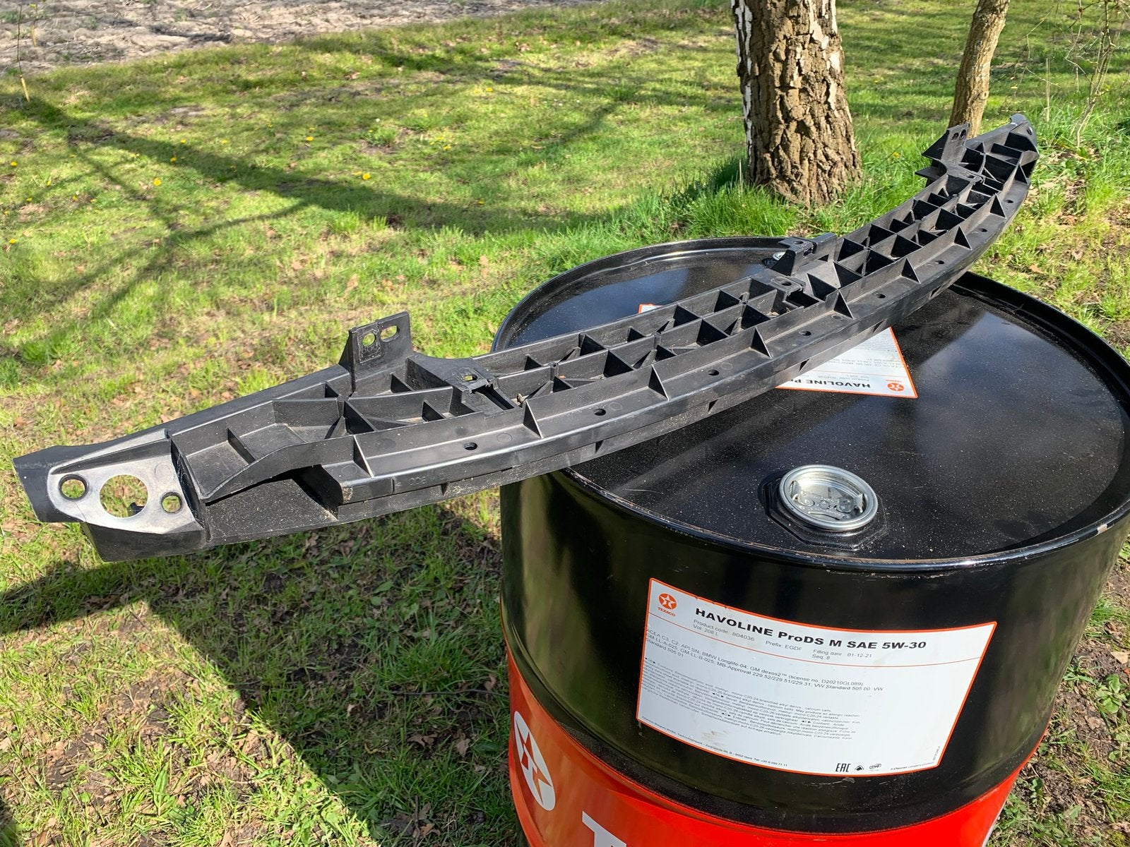 Voor Bumperbalk  Peugeot 206, Auto-onderdelen, Gebruikt, Voor, Ophalen of Verzenden, Bumper