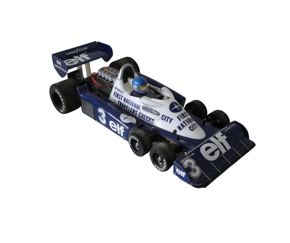 Tamiya Tyrrell P34 Six Wheeler 1977 Argentine GP (2022) 1/10, Elektro, Ophalen of Verzenden, Zo goed als nieuw, Schaal 1:10