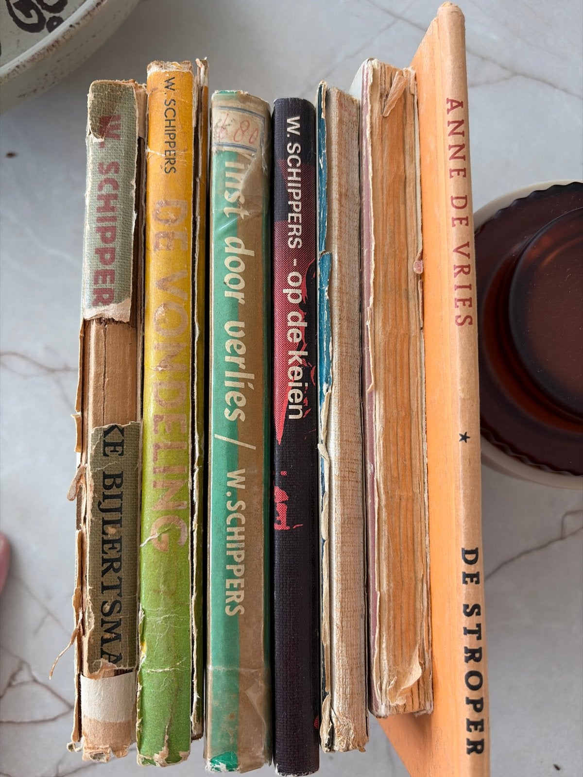 Vintage boeken van W. Schippers en Anne de Vries, Ophalen of Verzenden, Gelezen, Nederland