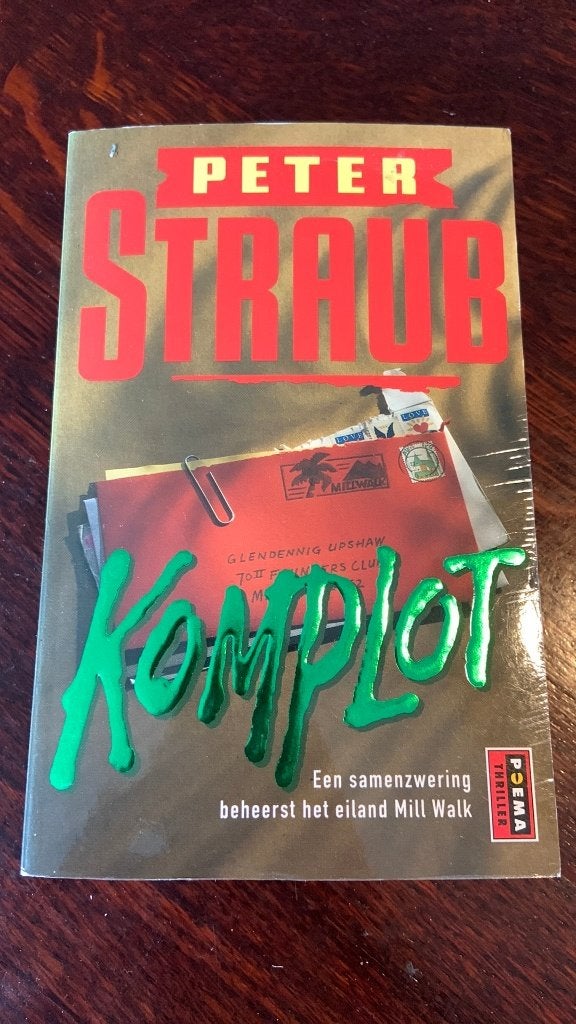 Komplot - Peter Straub, Ophalen of Verzenden