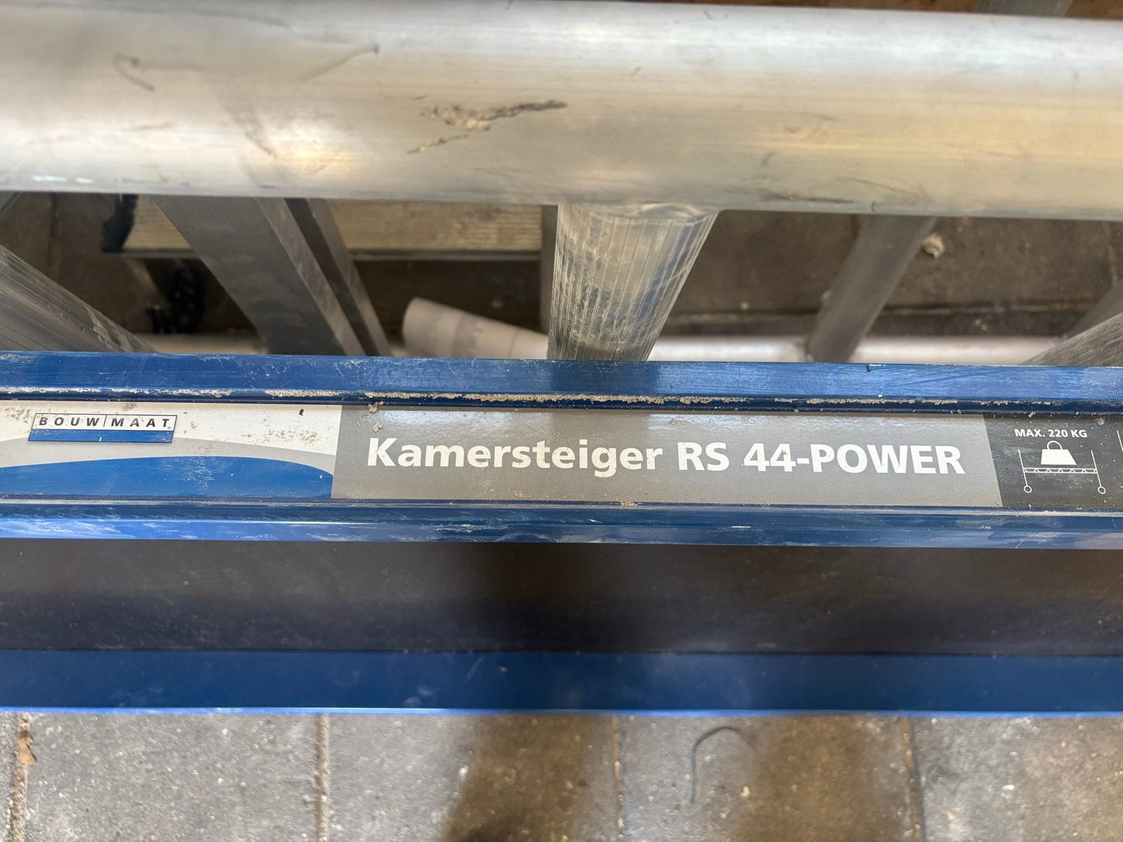 Kamersteiger RS 44-POWER van Bouwmaat, Ophalen, Gebruikt, Rolsteiger of Kamersteiger, 2 tot 5 meter