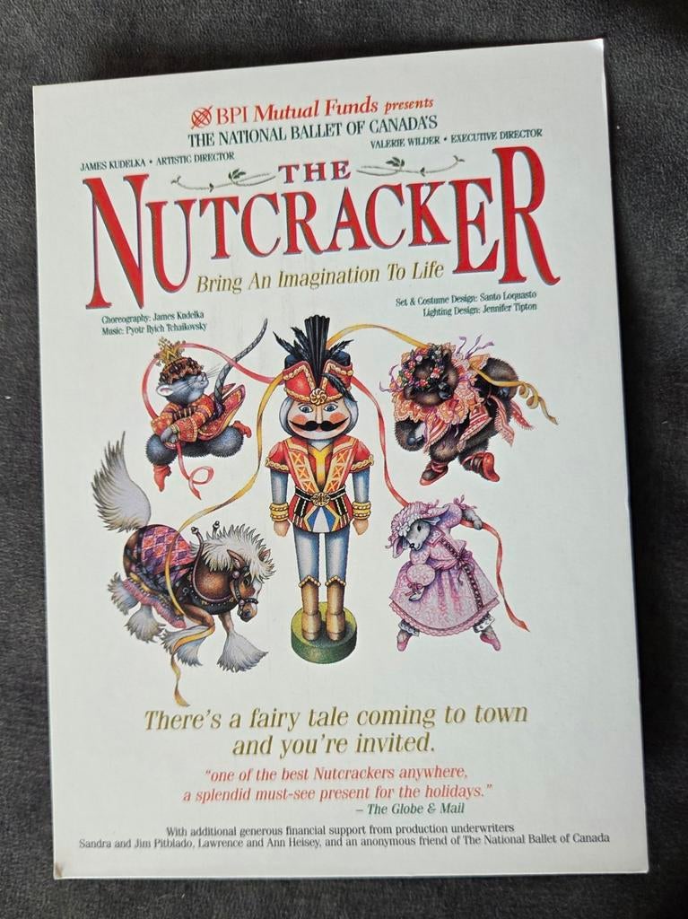 De Notenkraker - National Ballet of Canada, Verzenden, 1980 tot heden, Ongelopen, Overige thema's