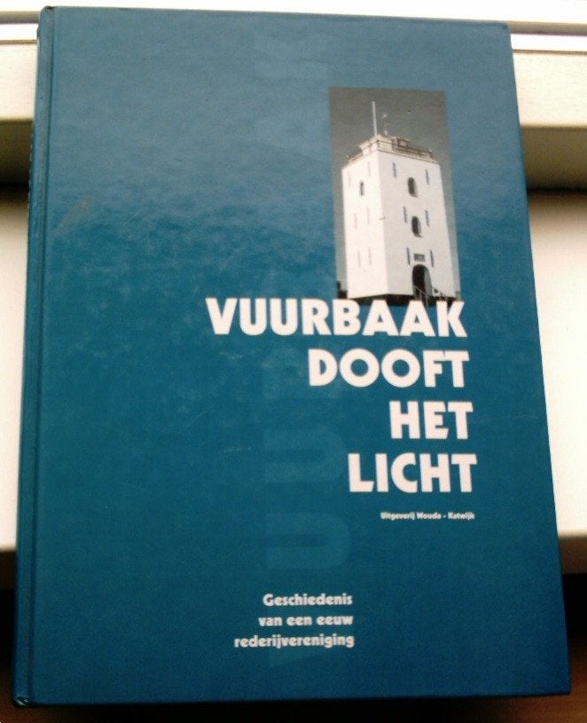 Katwijksche Reederij-Vereeniging "Vuurbaak".(9080441430)., Ophalen of Verzenden, Zo goed als nieuw