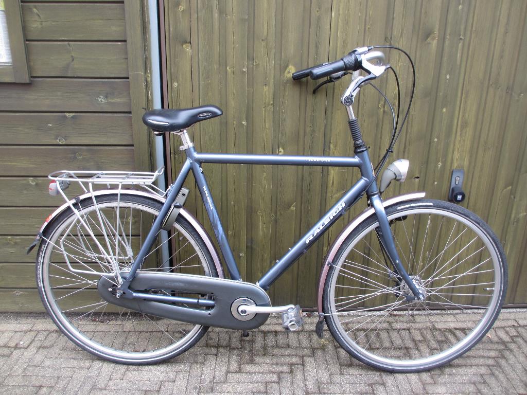 Mooie RALEIGH Herenfiets Frameh.61 cm 7 versnellingen., Gebruikt, Versnellingen, 57 tot 61 cm, Trommelrem