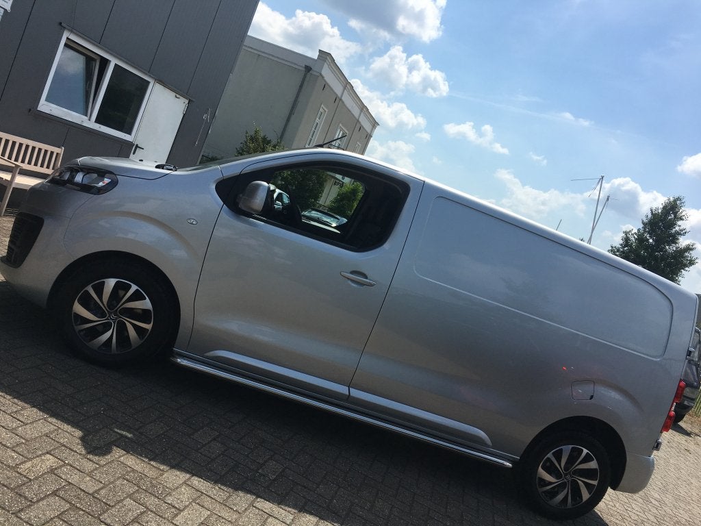 Fiat Scudo Sidebars met rvs trede, Ophalen, Niet ingevuld, Niet ingevuld, Niet ingevuld