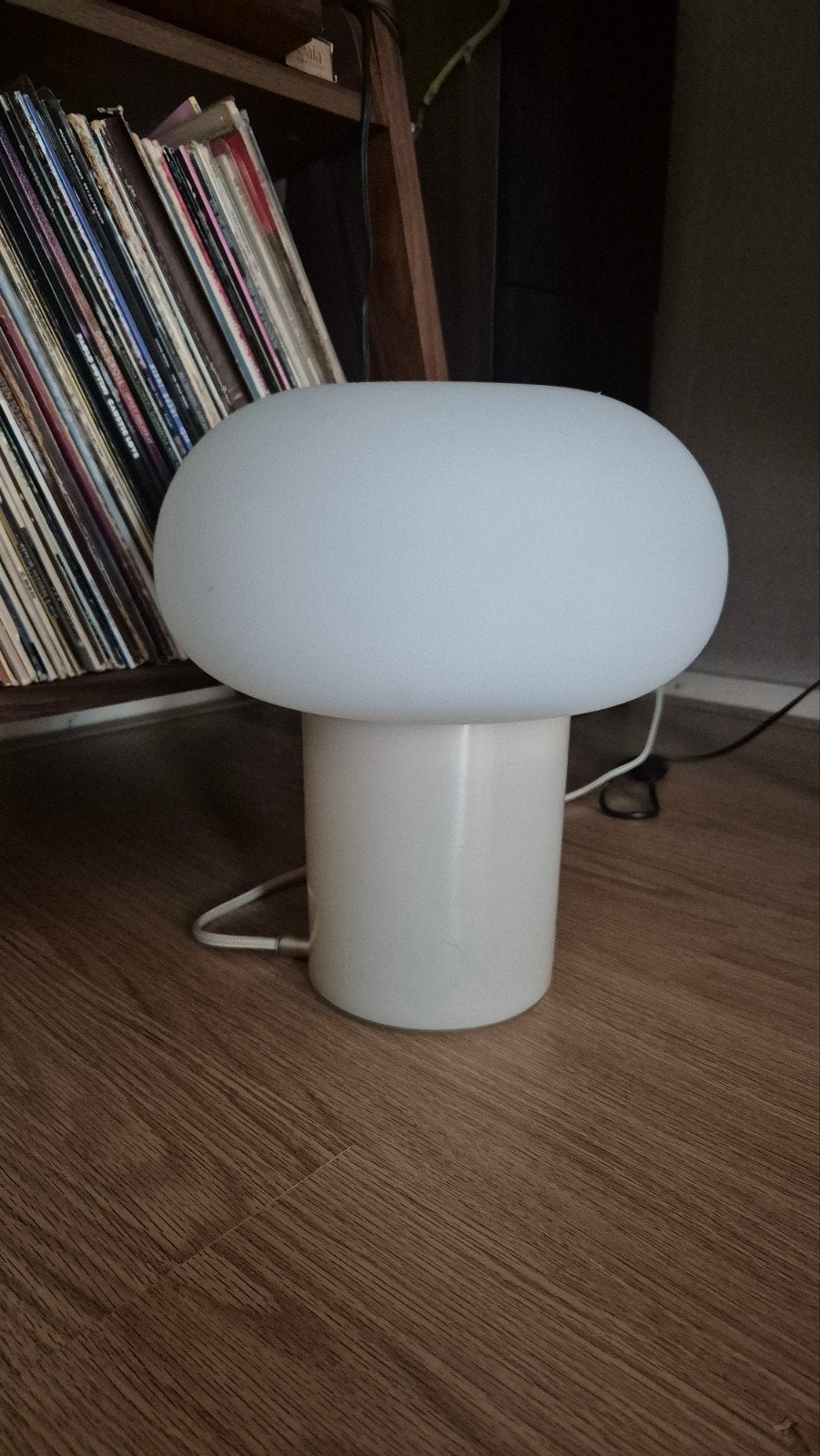 IKEA Desja Tafellamp - Vintage paddenstoel design, Ophalen, Kunststof, Gebruikt, Vintage
