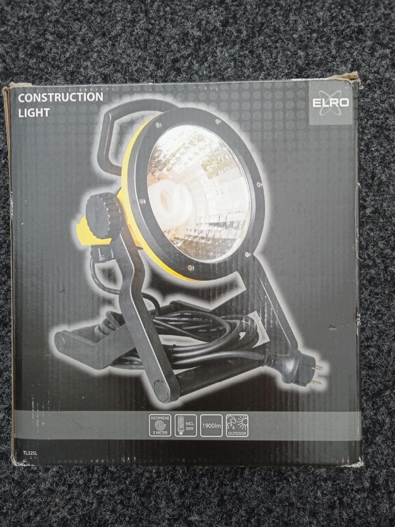 Bouwlamp, Doe-het-zelf en Verbouw, Bouwverlichting, Gebruikt, Overige typen, Minder dan 50 watt, Met statief, Ophalen of Verzenden