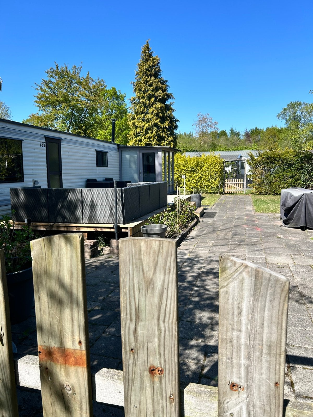 Stacaravan op ruime en zonnige plek bij RCN Zeewolde, Caravans en Kamperen, Stacaravans, Tot en met 6