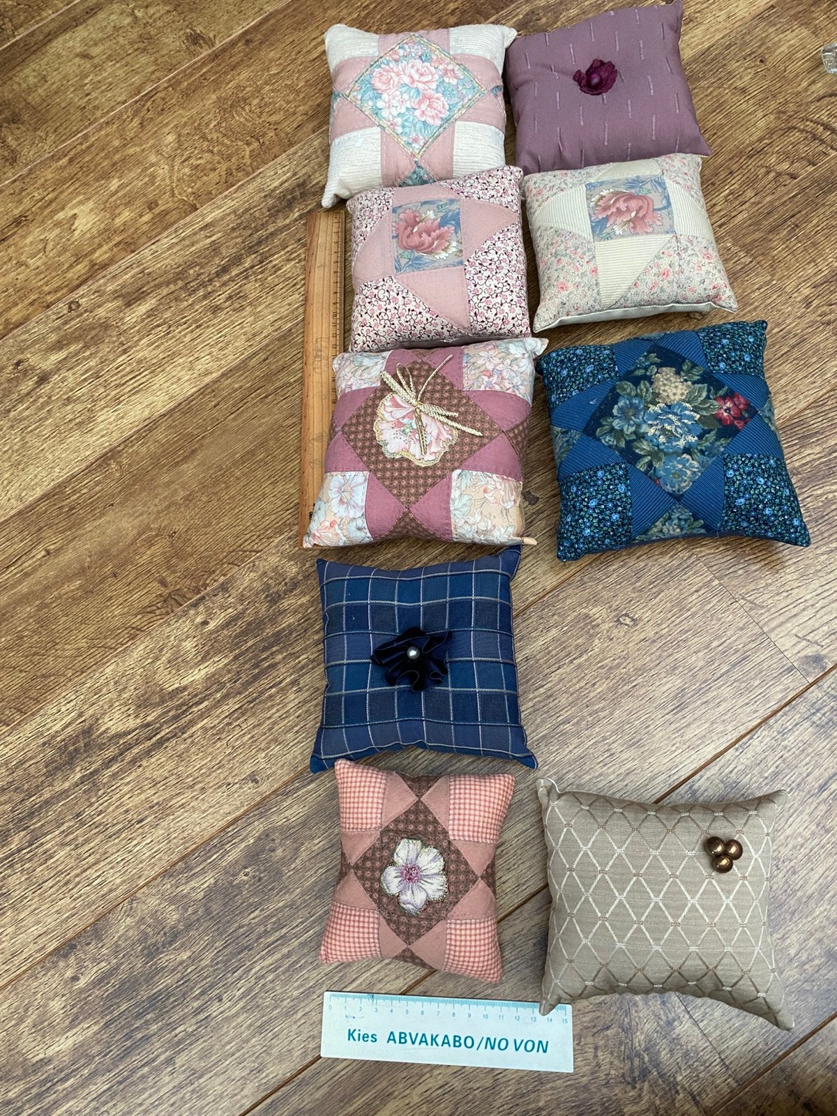 handgemaakte decoratieve kussentjes, Ophalen of Verzenden, Vierkant