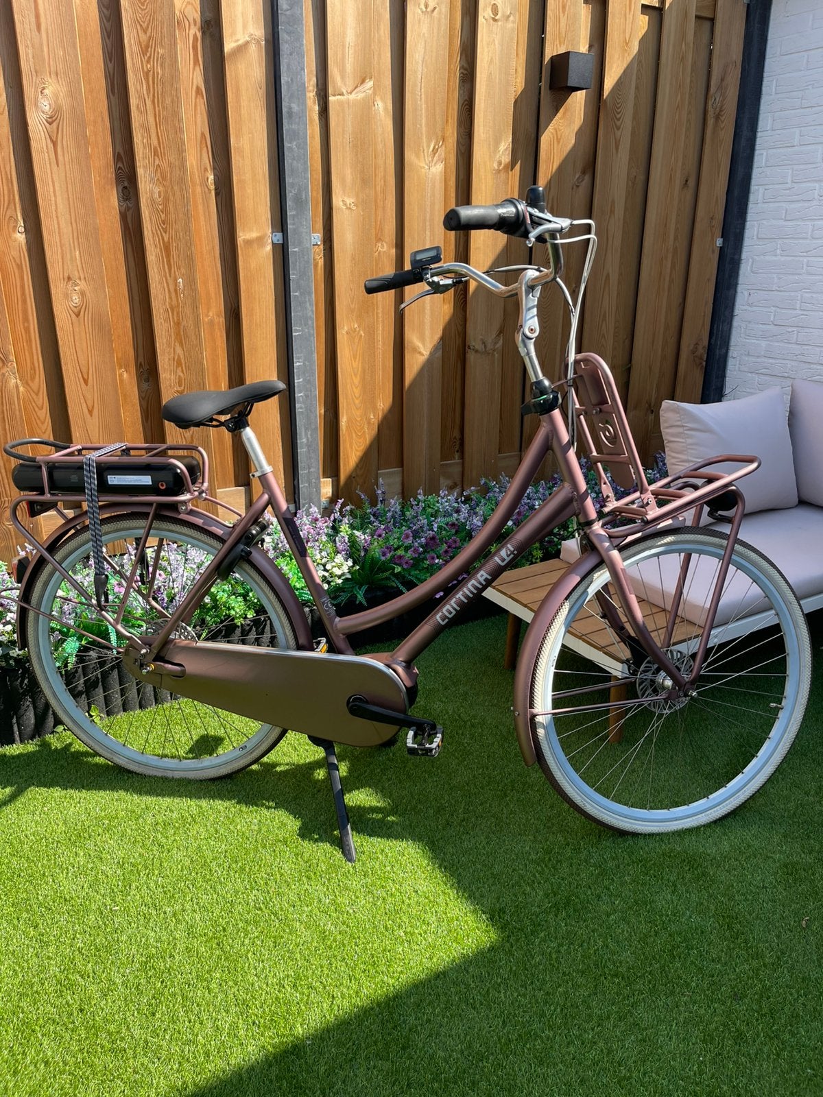 Ebike transporter / moeder fiets / cortina U4 middenmotor., Fietsen en Brommers, Elektrische fietsen, 51 tot 55 cm, Ophalen, Zo goed als nieuw