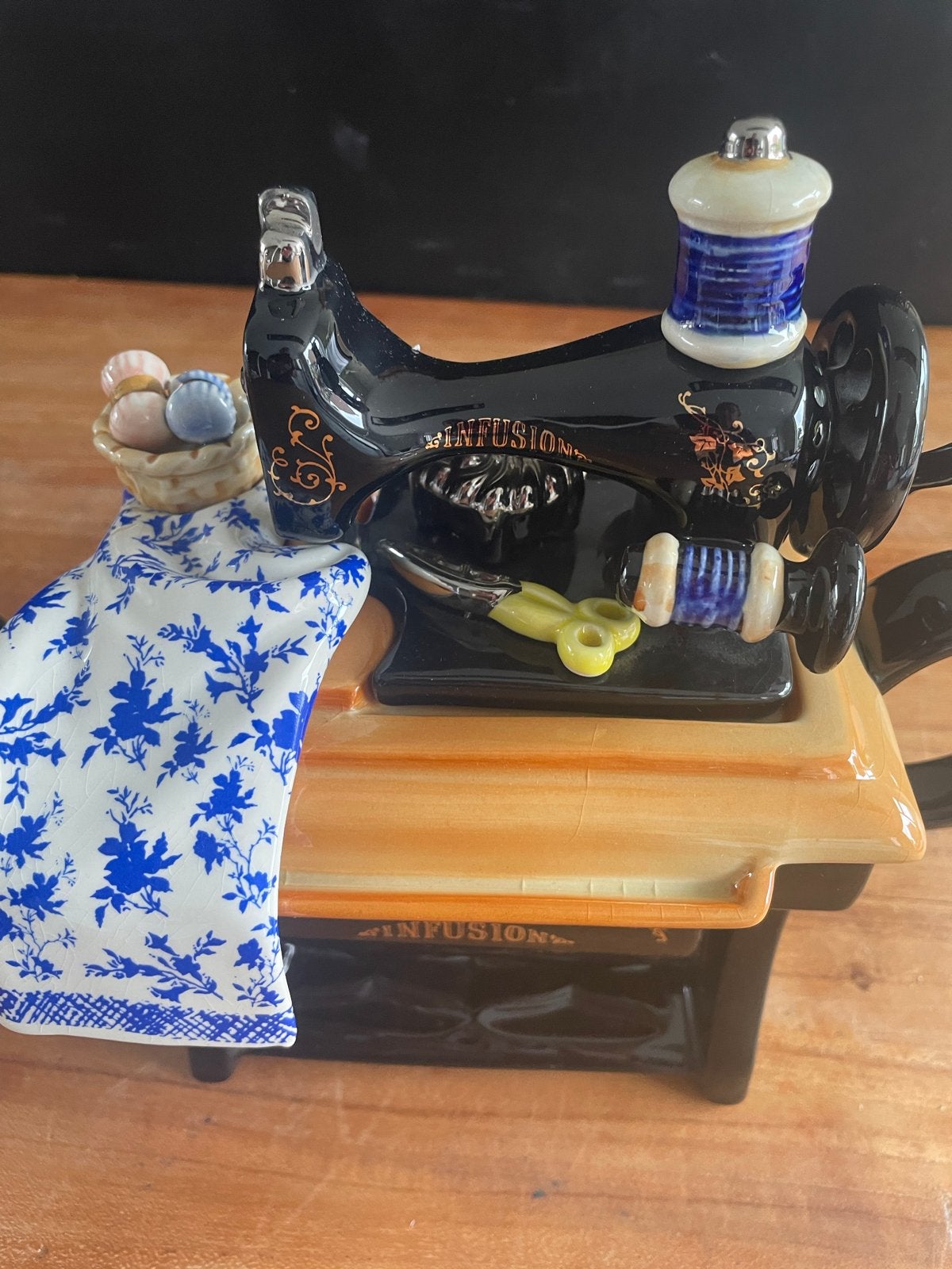 Vintage Cardew Design Naaimachine Theepot - Zeldzaam, Ophalen